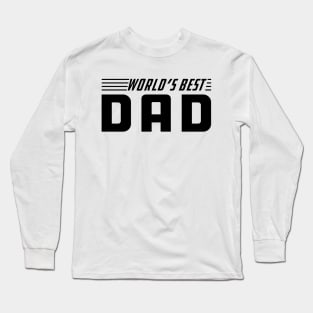 Dad - World's Best Dad Long Sleeve T-Shirt